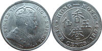 Hong Kong 5 Cents Edward VII. -