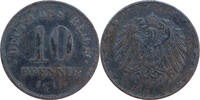 Deutsches Reich Kaiserreich 10 Pfennig Wilhelm II. -
