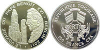 Togo 100 Francs Papst Benedikt XVI. - Berlin - -