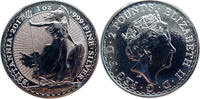 Großbritannien 2 Pfund Fabulous 15 Silver Collection - Britannia - 1 Oz Silber -