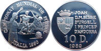 Andorra 10 Diners Fußball WM 1990 Italien -