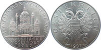 Österreich 2 Schilling 200. Jahrestag der Vollendung der St. Karlskirche -