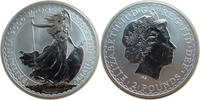 Großbritannien 2 Pfund Britannia 1 Oz Silber -