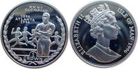 Isle of Man 1 Crown Olympische Spiele 1996 in Atlanta -Läufer -