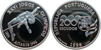 Portugal 200 Escudos Olympische Spiele 1996 in Atlanta - Hochsprung -