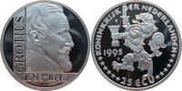 Niederlande 25 ECU 350. Todestag von Hugo Grotius -