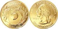 USA Quarter-Dollar Die offiziellen Quarter-Dollars der USA -Georgia 1788- -