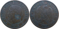 Frankreich 2 Centimes Napoleon III. -