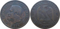 Frankreich 10 Centimes Napoleon III. -