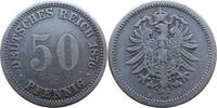 Kaiserreich 50 Pfennig Kleiner Adler -