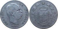 Italien 1 Lira Umberto I., 1878-1900 -