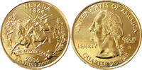 USA Quarter-Dollar Die offiziellen Quarter-Dollars der USA -Nevada 1864- -