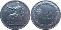 Italien 1 Lira Viktor Emanuel III. 1900-1946 -