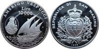 San Marino 10.000 Lire Amerigo Verspucci -