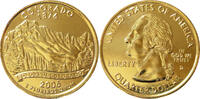 USA Quarter-Dollar Die offiziellen Quarter-Dollars der USA -Colorado 1876- -