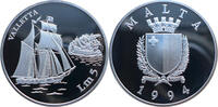 Malta 5 Liri Segelschiff Valetta und Festung -