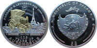 Palau 5 Dollars 125 Jahre Automobil - Panhard & Levassor P2D (1890-1896) -