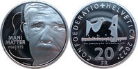 Schweiz 20 Franken Mani Matter -