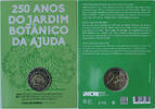 Portugal 2 Euro 250 Jahre Botanischer Garten Ajuda in Lissabon -