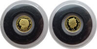 Cook Islands 1 Dollar 100 Jahre Indian Head (1908-2008) - 0,5 g. Feingold -