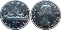Kanada 1 Dollar Indianer im Kanu -
