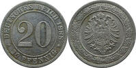 Deutsches Reich 20 Pfennig Kleiner Adler -