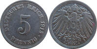 Deutsches Reich Kaiserreich 5 Pfennig -