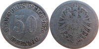 Deutsches Reich Kaiserreich 50 Pfennig Kleiner Adler -