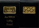 Deutschland Minibarren Deutsche Wahrzeichen in Gold - Gold Quadriga -
