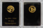 China 10 Yuan Mini-Goldm&uuml;nze 2017 Pandab&auml;r - 1 g Gold St 1,403.25 元  ＋  374.12 元 运费