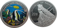 Palau 20 Dollar 2001 Marine Life Protection - Halfterfisch - 5 Oz Silber... 4,513.79 元  ＋  740.60 元 运费