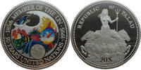 Palau 20 Dollar 1995 185. Mitglied der UN - 50 Jahre Vereinte Nationen -... 4,513.79 元  ＋  740.60 元 运费