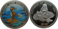 Palau 20 Dollar 1995 Marine Life Protection - Seepferdchen - 5 Oz Silber... 4,513.79 元  ＋  740.60 元 运费