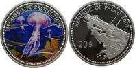 Palau 20 Dollar 2001 Marine Life Protection - Qualle - 5 Oz Silber - Far... 4,513.79 元  ＋  740.60 元 运费