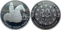 Frankreich 1,5 Euro / 10 Francs 1996 Chinesischer Reiter PP, fleckig ang... 498.93 元  ＋  272.85 元 运费