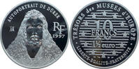 Frankreich 1,5 Euro / 10 Francs 1997 Selbstbildnis D&uuml;rers PP, minimal fl... 498.93 元  ＋  272.85 元 运费