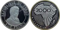 Tschad 500 Francs 2000 Afrika 2000 PP 194.90 元  ＋  272.85 元 运费