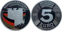BRD 5 Euro 1998 Farbeuro - Europ&auml;ische Union PP 537.91 元  ＋  272.85 元 运费