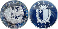 Malta 5 Liri/10 Ecu 1993 430. Jahrestag der Verteidigung des christliche... 584.69 元  ＋  272.85 元 运费