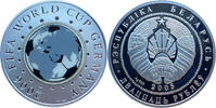 Weissrussland Belarus 20 Rubel 2005 Fu&szlig;ball WM 2006 in Deutschland PP, l... 740.60 元  ＋  272.85 元 运费