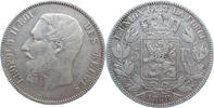 Belgien K&ouml;nigreich 5 Francs 1868 Leopold II. (1865-1909) ss 467.75 元  ＋  272.85 元 运费