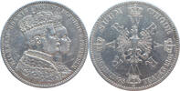 preussen Kr&ouml;nungstaler 1861 Wilhelm I. und Augusta ss, VS Kratzer/berieben 452.16 元  ＋  272.85 元 运费