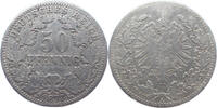 Deutsches Reich 50 Pfennig 1877 A sch&ouml;n 171.51 元  ＋  272.85 元 运费