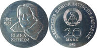 DDR 20 Mark 125. Geburtstag von Clara Zetkin -