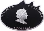 COOK-INSELN 5 Dollars 2008 Elisabeth II. 1979-2022 PP