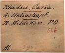 GRIECHEN. KARIEN Drachme -205 um 205-190 v.Chr Mit altem Sammlertütchen. Patina, korrodiert, VF+