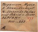 GRIECHEN. MYSIEN Diobol -310 um 310-284 v.Chr Mit altem Sammlertütchen. Leicht dezentriert, VF
