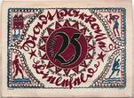 BIELEFELDER STOFFGELD 25 Mark 1921 Fast GEM UNC