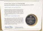 SCHIFFE UND SEEFAHRT 1977 Silber-Medaille Mit Ersttagsbrief. Proof