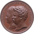 LIEBE UND EHE 1876 Bronze-Medaille CH UNC